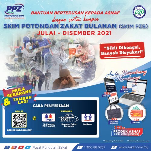 Poster Kempen Skim Potongan Gaji Zakat Bulanan Poster Kempen Skim Potongan Gaji Zakat Bulanan